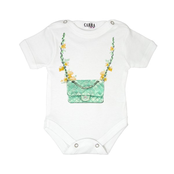Carra Spring Bag Green бебешко боди Carra Spring Bag Green бебешко боди